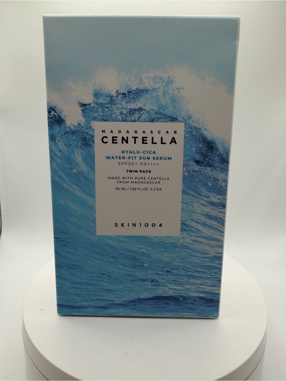 SKIN1004 Madagascar Centella Hyalu-Cica Water-Fit Sun Serum SPF50+ PA++++ - Blue